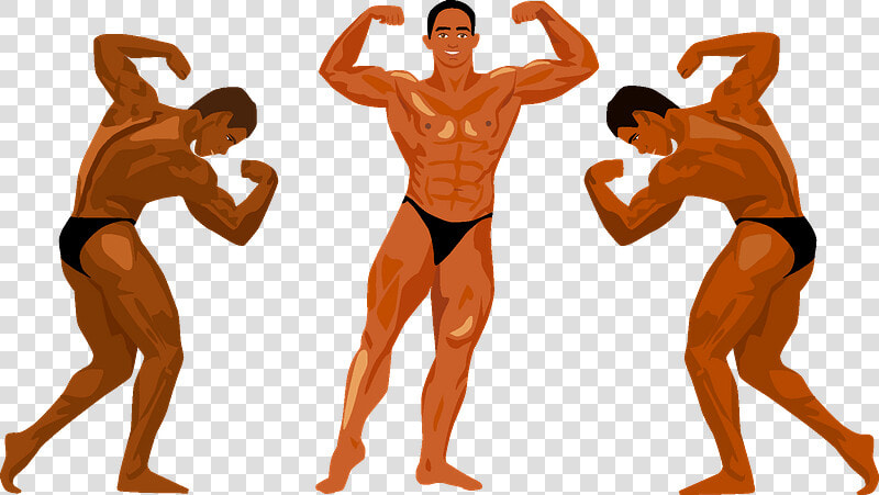 Bodybuilding Competition Clipart   Barechested  HD Png DownloadTransparent PNG