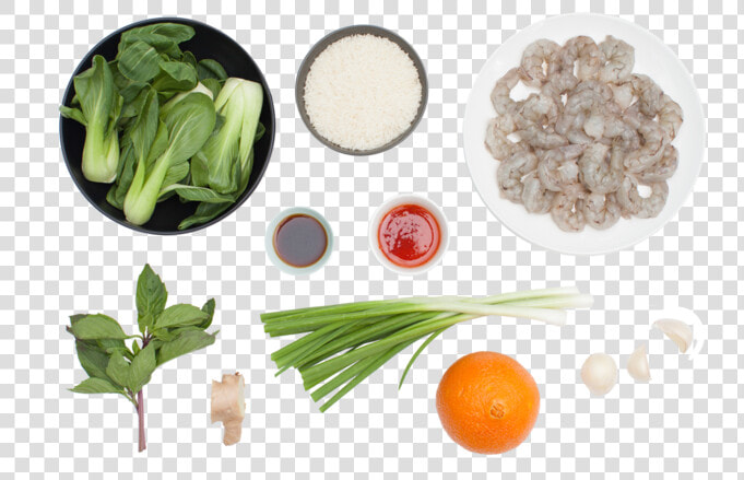 Pan fried Orange Shrimp With Sautéed Scallions  amp  Bok   Superfood  HD Png DownloadTransparent PNG