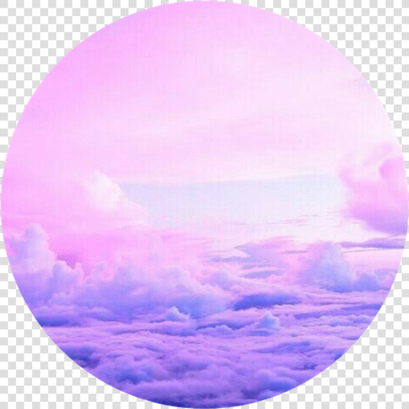 Transparent Pink Clouds Clipart   Aesthetic Circle Clouds  HD Png DownloadTransparent PNG