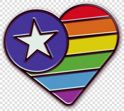 Rainbow Heart Pin   Pins Won T Save The World  HD Png DownloadTransparent PNG