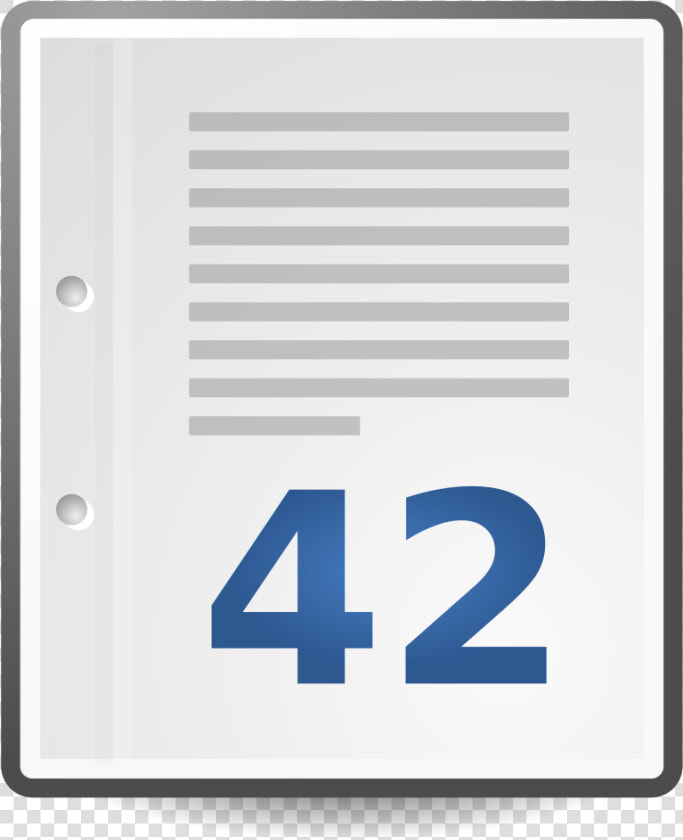 Document Number Icon  HD Png DownloadTransparent PNG