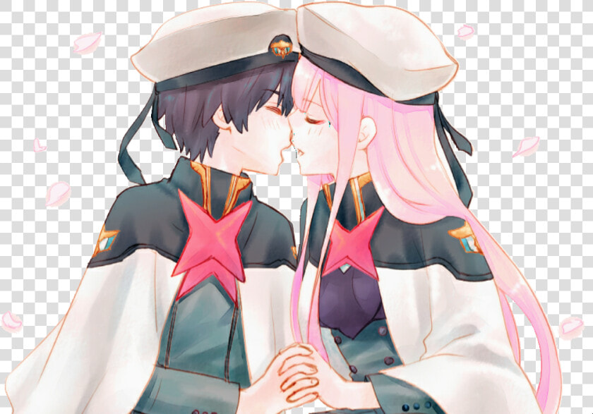  zerotwo  hirodarling  hiro  darlinginthefranxx  love   Imagenes De Hiro Y Zero Two  HD Png DownloadTransparent PNG