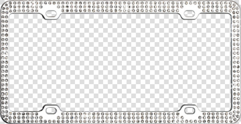 Chrome Coated Metal With Triple Row White Diamonds   Tool  HD Png DownloadTransparent PNG