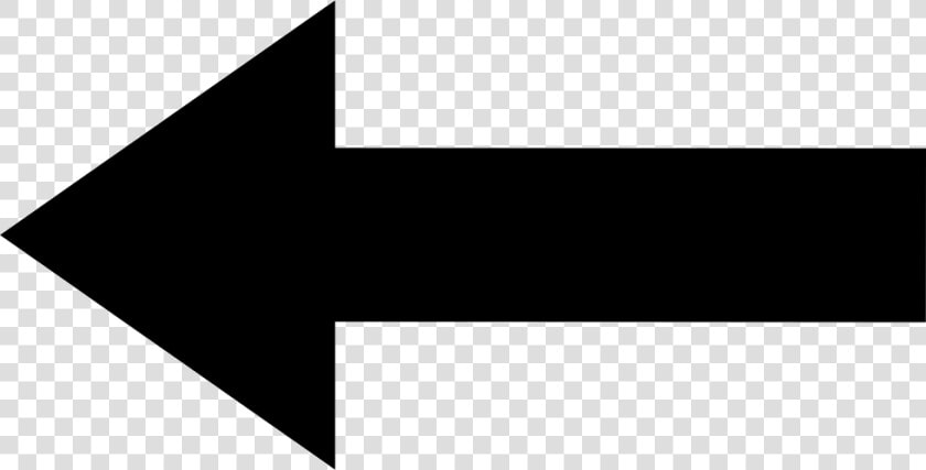 Left Back Straight Arrow Svg Png Icon Free Download   Left Arrow Black And White  Transparent PngTransparent PNG