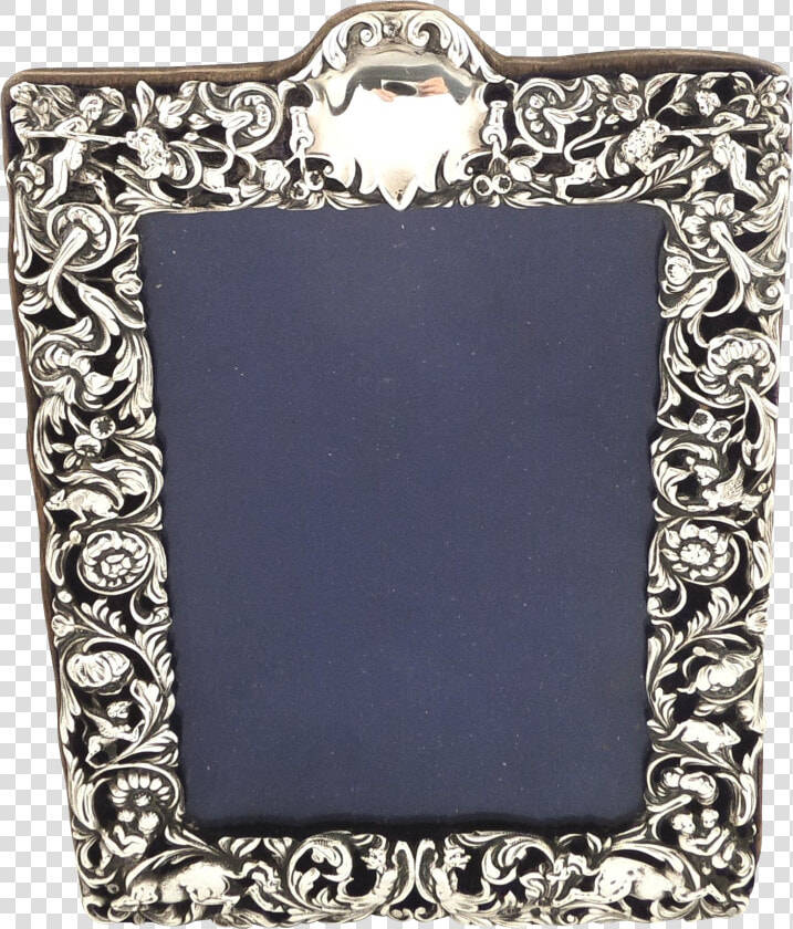 Antique Victorian Sterling Silver Photo Frame   Antique Silver Photo Frames  HD Png DownloadTransparent PNG