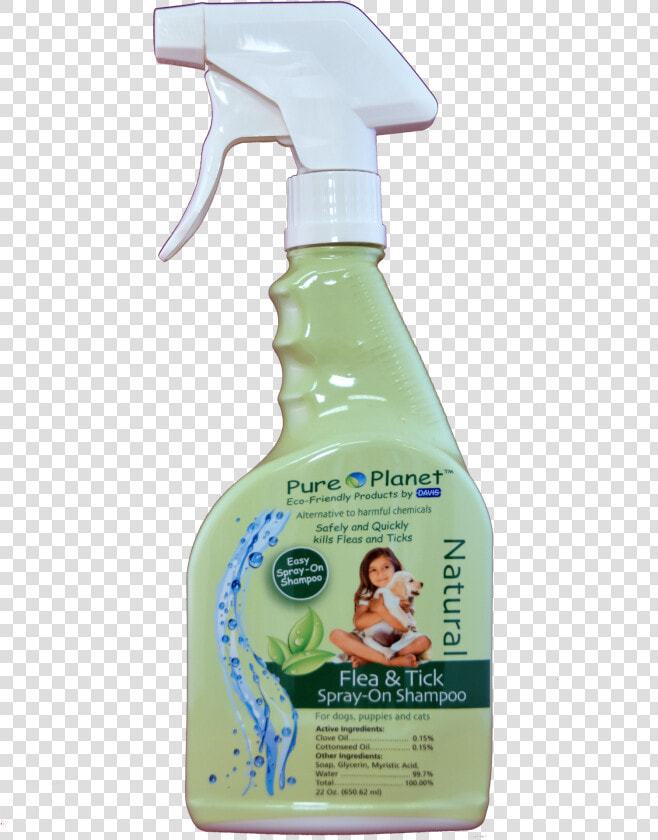 Pure Planet™ Eco Friendly Natural Flea And Tick Spray  HD Png DownloadTransparent PNG