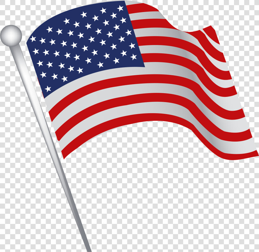 Transparent Fourth Of July Banner Clipart   Wavy Flag Clip Art  HD Png DownloadTransparent PNG