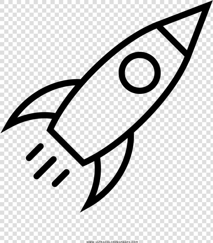 Rocket Ship Coloring Page   Startup Icon Png  Transparent PngTransparent PNG