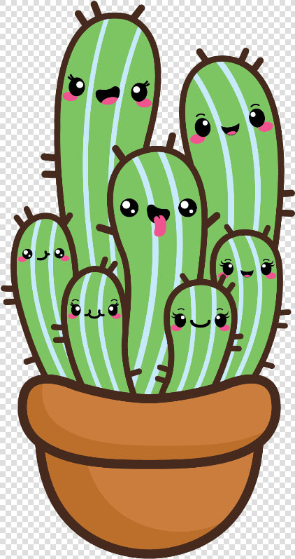 Transparent Cactus Png Tumblr   Stickers Kaktus  Png DownloadTransparent PNG