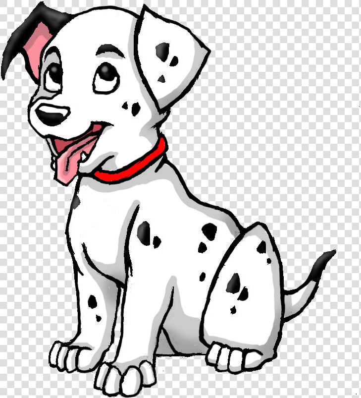 Transparent 101 Dalmatians Png   Dalmatian Dog Drawing  Png DownloadTransparent PNG