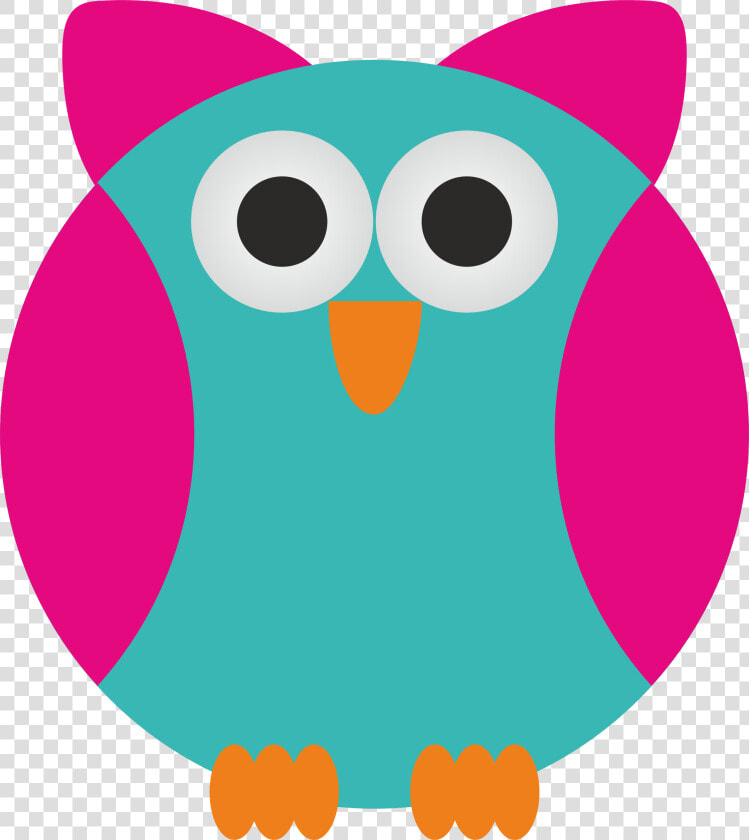 Simple Owl Clip Arts   รูป นก ฮูก การ์ตูน น่า รัก  HD Png DownloadTransparent PNG