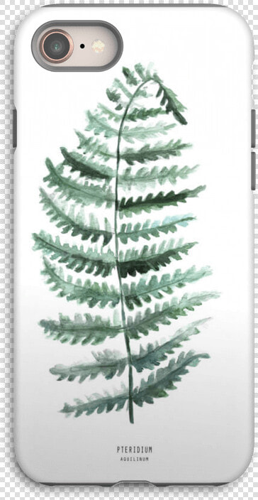 Pteridium Aquilinum Case Iphone 8 Tough   Bracken  HD Png DownloadTransparent PNG