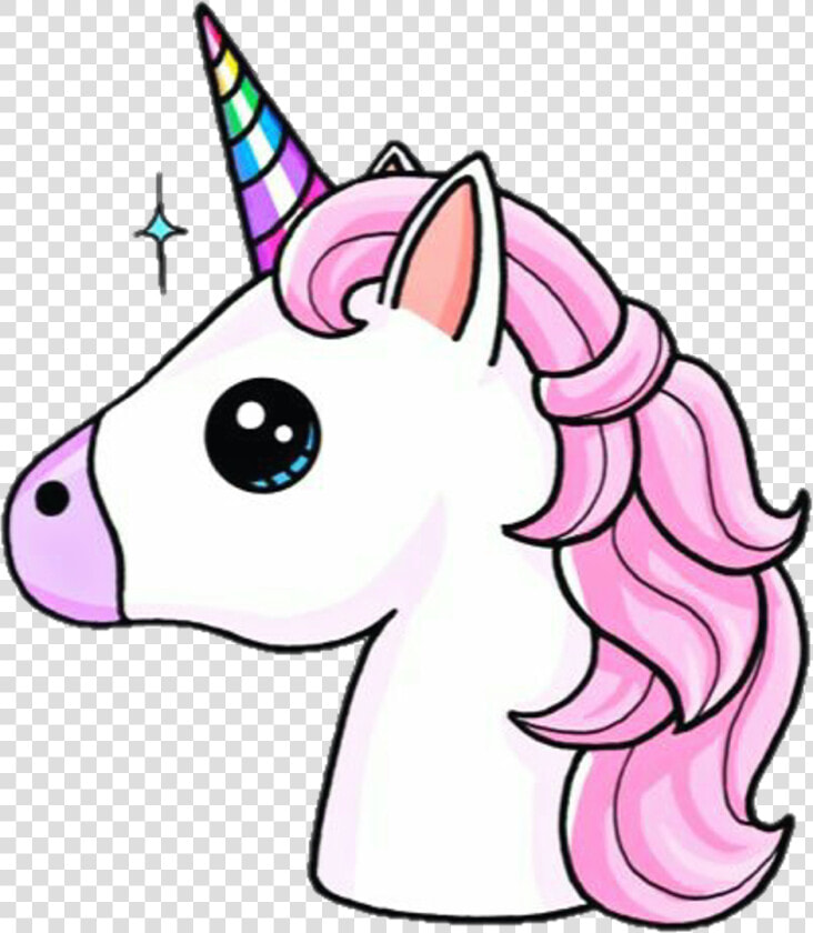 Cute Unicorn Png   Easy Unicorn Drawing  Transparent PngTransparent PNG