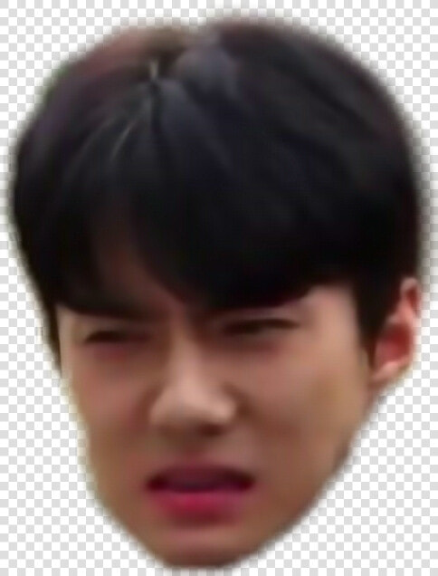  sticker  exo  sehun  meme   Sehun Meme Face Png  Transparent PngTransparent PNG