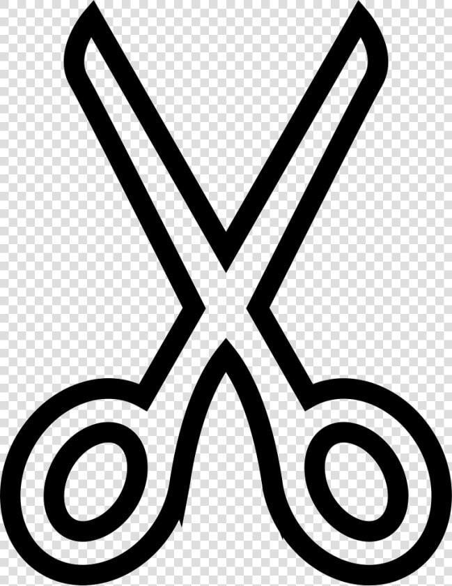 Scissors Template Clipart   Png Download   Scissors Template  Transparent PngTransparent PNG