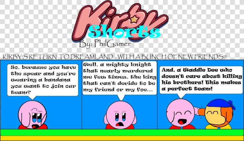 Http     www   Smackjeeves   Com comicprofile   Phpid   Kirby  39 s Return To Dreamland Comic  HD Png DownloadTransparent PNG