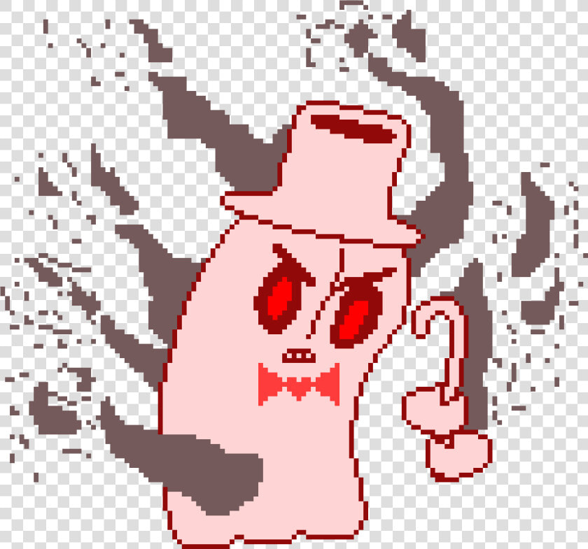 Determined Napstablook   Undertale Napstablook Mad Sprite  HD Png DownloadTransparent PNG