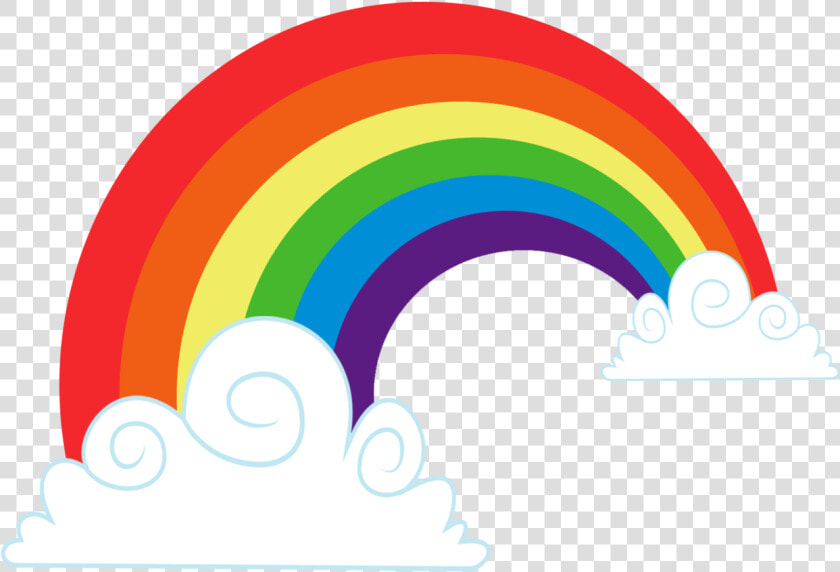 Rainbow Cloud Vector   Cloud Rainbow Vector Png  Transparent PngTransparent PNG