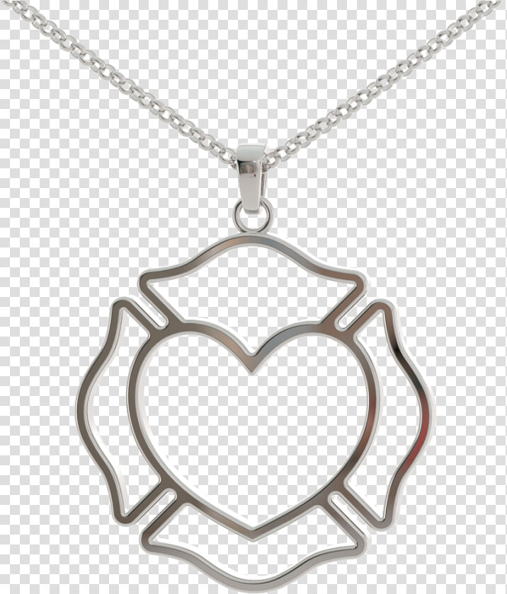 Fire Heart Pendant   Fire Maltese Cross Clipart  HD Png DownloadTransparent PNG