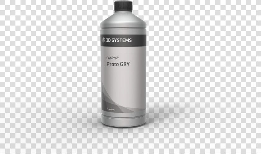 Fabpro Material Bottle Gry   Water Bottle  HD Png DownloadTransparent PNG