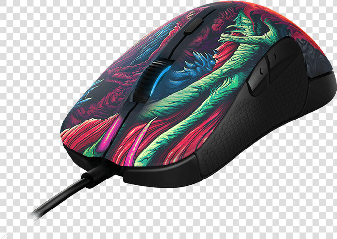 Rival 300 Cs   Steelseries Rival 300 Hyper Beast  HD Png DownloadTransparent PNG