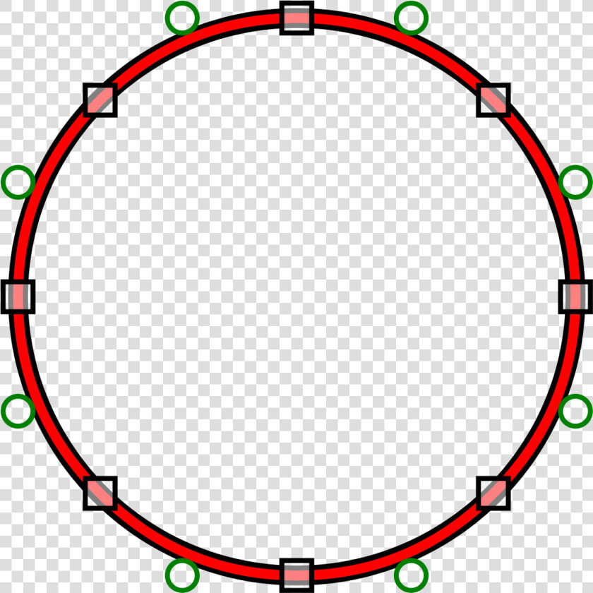 Bezier Curve Circle  HD Png DownloadTransparent PNG