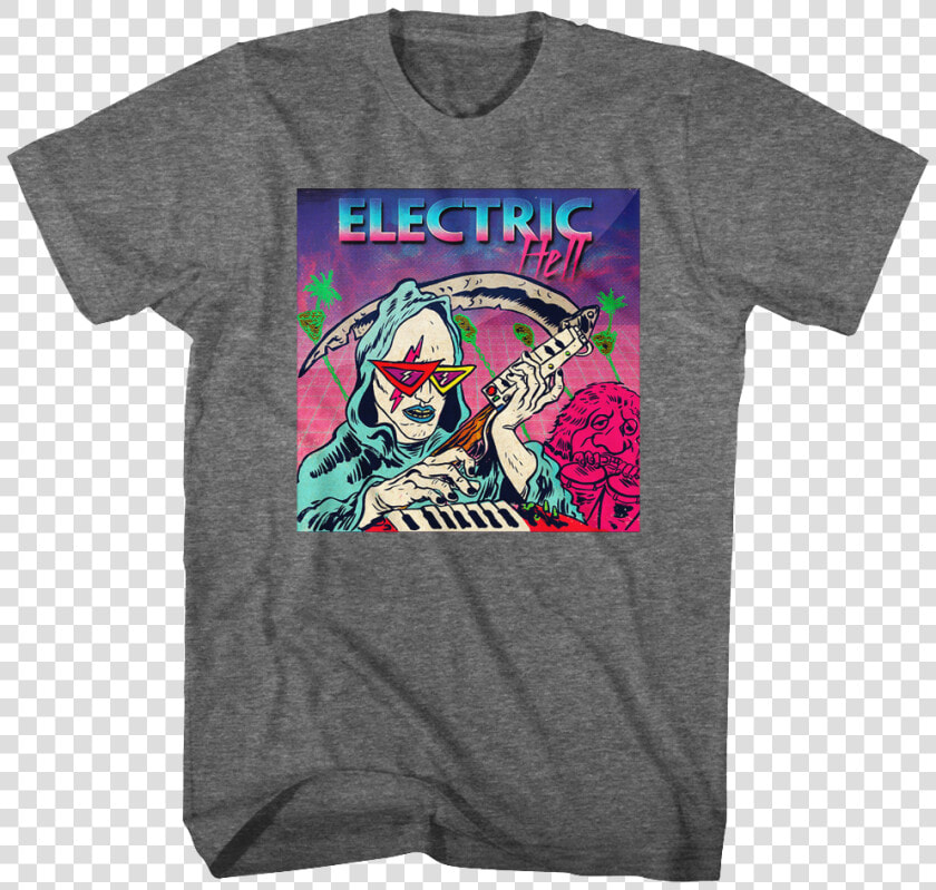 Electric Hell Bill And Ted T shirt   Monster Hunter World T Shirt  HD Png DownloadTransparent PNG