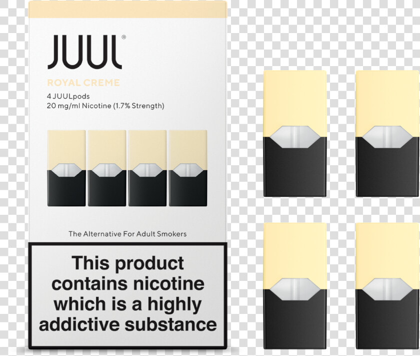 Transparent Juul Png   Royal Creme Juul Pods  Png DownloadTransparent PNG