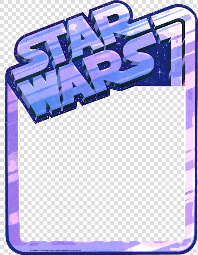 Star Wars “vintage” T shirt Construction Kit   Star Wars Photo Frame Png  Transparent PngTransparent PNG