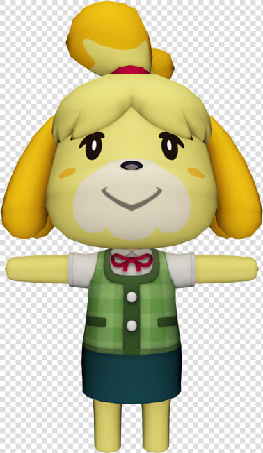 Download Zip Archive   Isabelle Animal Crossing T Pose  HD Png DownloadTransparent PNG