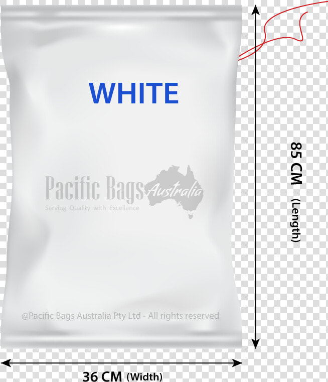 Sand Bags With Tie Up   Carmine  HD Png DownloadTransparent PNG