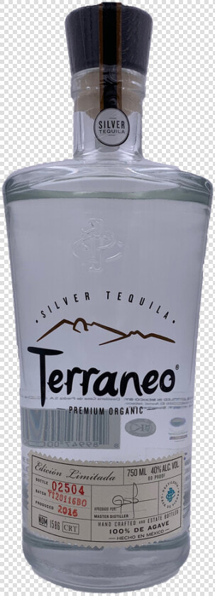 Terraneo Silver Premium Organic Tequila   Vodka  HD Png DownloadTransparent PNG