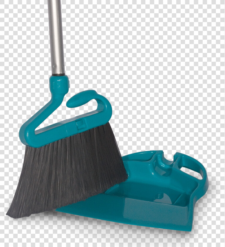 Transparent Broom Png   Teal Broom And Dustpan  Png DownloadTransparent PNG