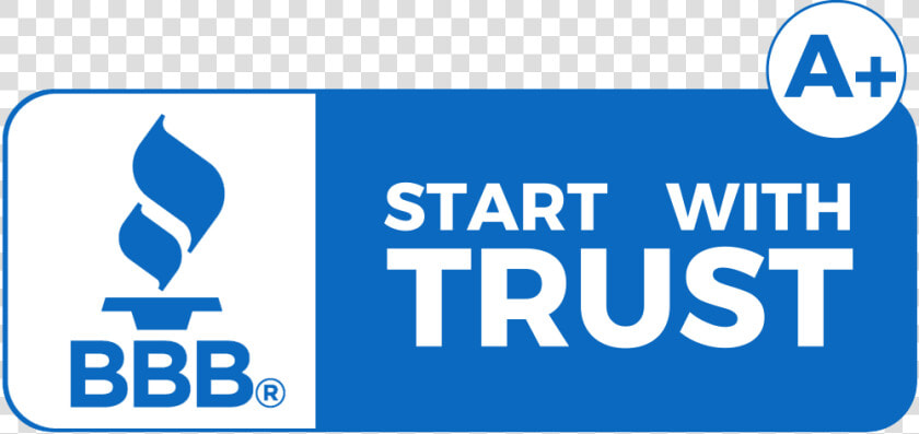 Better Business Bureau A Rating   Bbb Start With Trust Logo  HD Png DownloadTransparent PNG