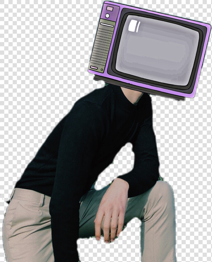  oldtv   Sitting  HD Png DownloadTransparent PNG