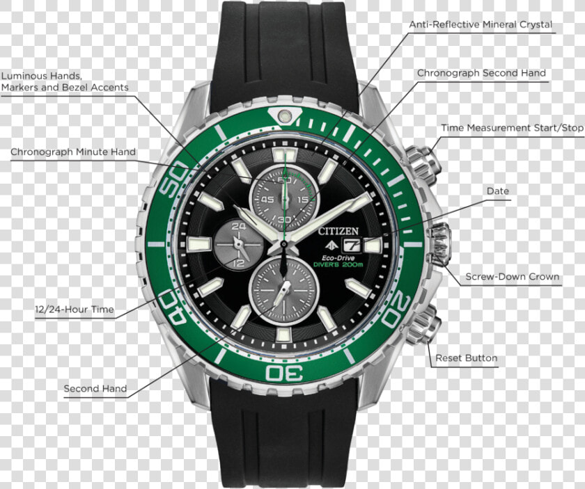 Promaster Diver Alternate View   Citizen Promaster Chrono Diver  HD Png DownloadTransparent PNG