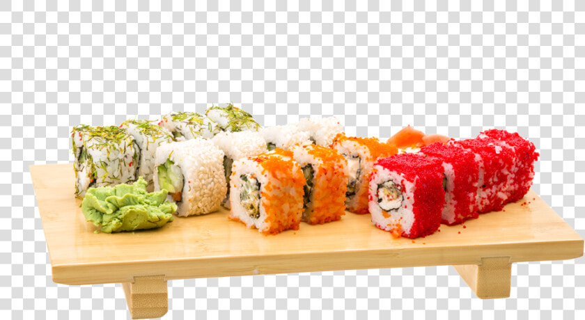 Sushi Plate Png   Plate Of Sushi Transparent  Png DownloadTransparent PNG