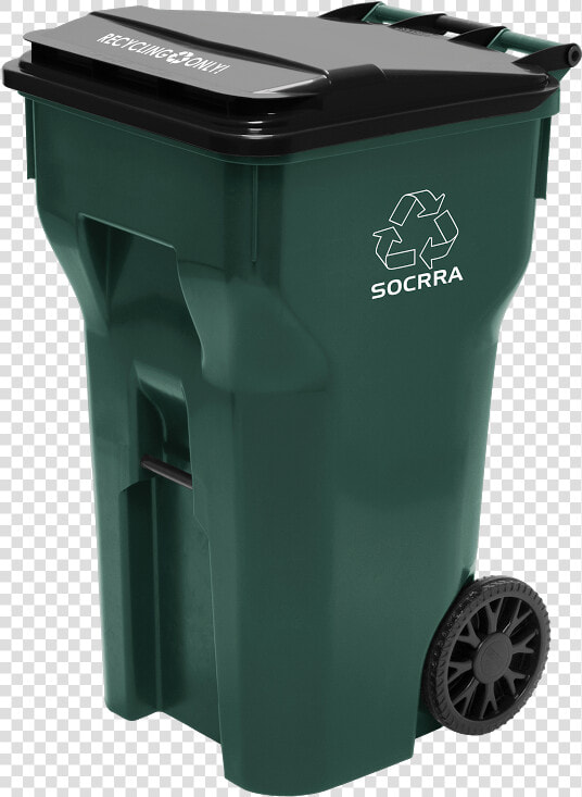 Recycling Bin   Trash And Recycling Carts  HD Png DownloadTransparent PNG