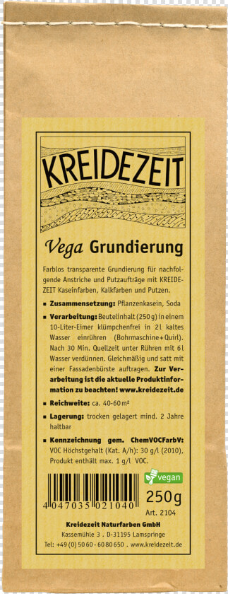 Kreidezeit Naturfarben Primer Vega Primer   Cosmetics  HD Png DownloadTransparent PNG