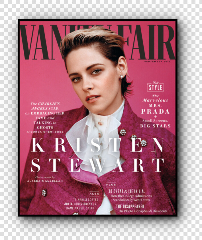 Kristen Stewart Vanity Fair Cover   Flyer  HD Png DownloadTransparent PNG