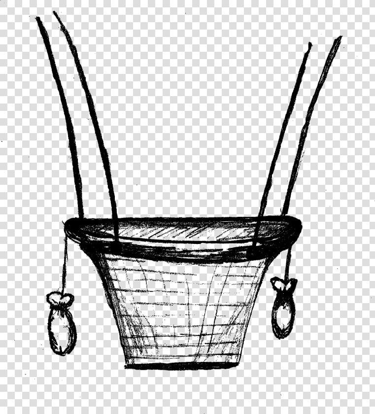 Hot Air Balloon Basket Png   Hot Air Balloon Basket Drawing  Transparent PngTransparent PNG