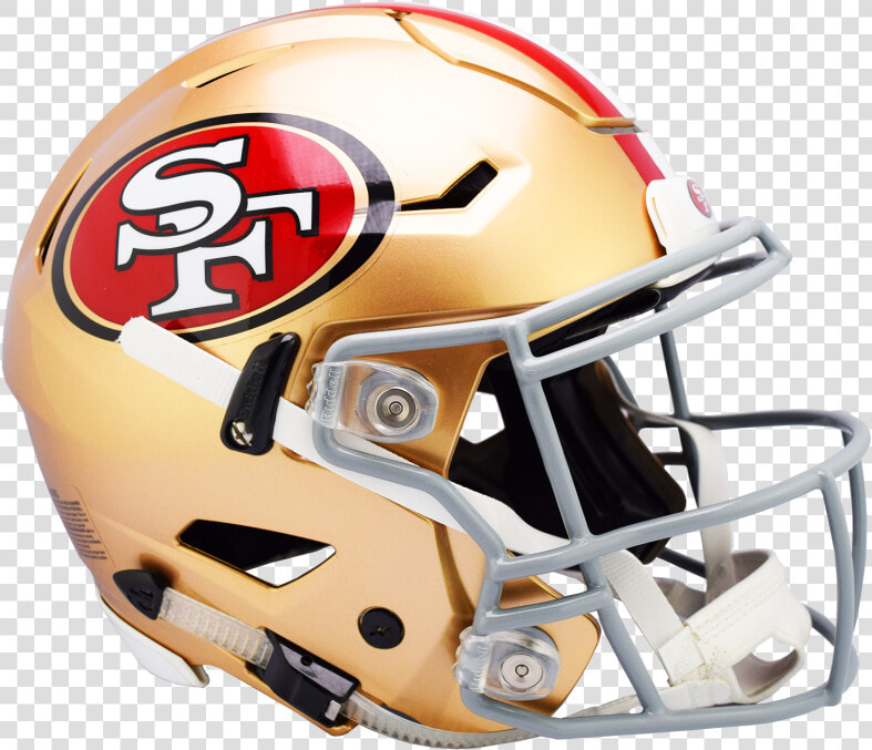 49ers Speed Flex Helmet   49ers Helmet  HD Png DownloadTransparent PNG