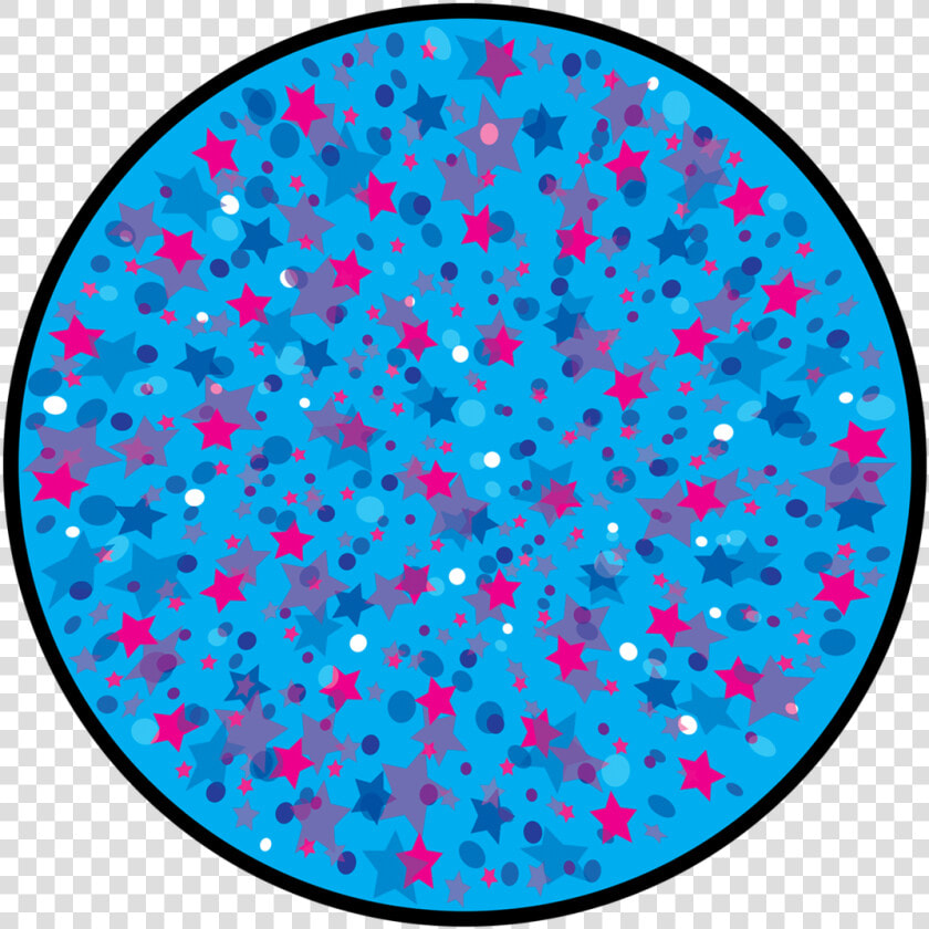 Apollo Design C2 1163 Confetti Starfield Glass Pattern   Circle  HD Png DownloadTransparent PNG