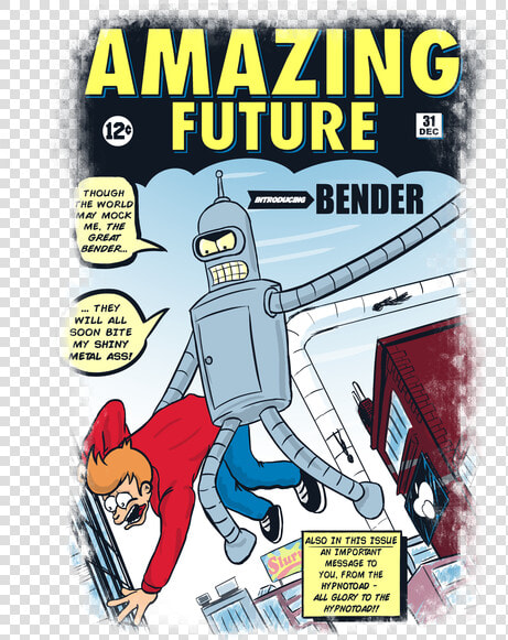 The Amazing Bender Tee Design By Sergiodoe   Poster  HD Png DownloadTransparent PNG