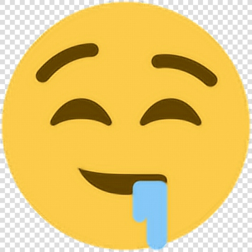 Happy Drool Salivate Saliva Hungry Emoji Emoticon Face   Hungry Emoji  HD Png DownloadTransparent PNG