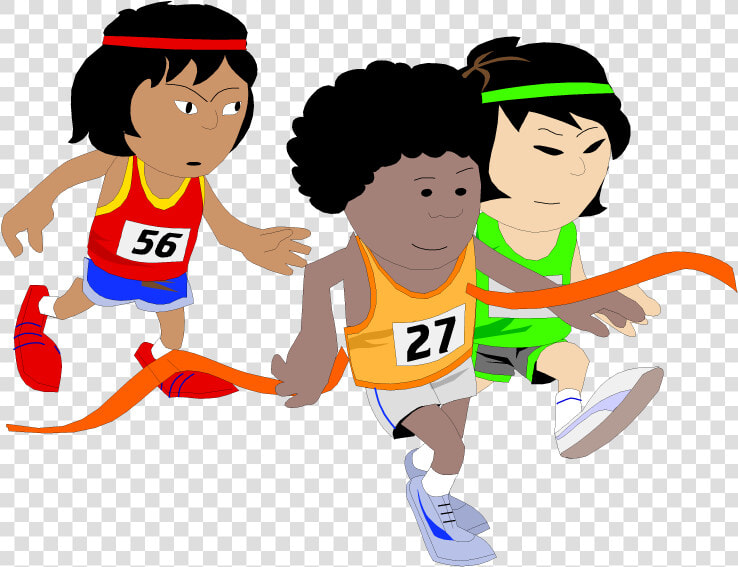 Kids Clipart Athlete   Children Running Clipart  HD Png DownloadTransparent PNG