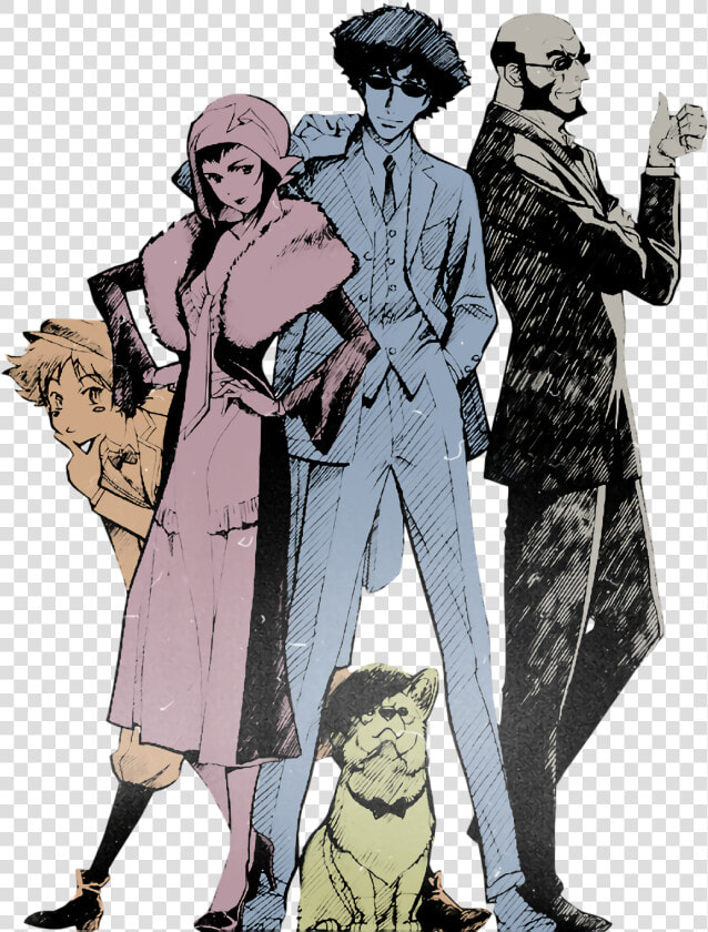 Cowboy Bebop Transparent   Cowboy Bebop Manga Art  HD Png DownloadTransparent PNG