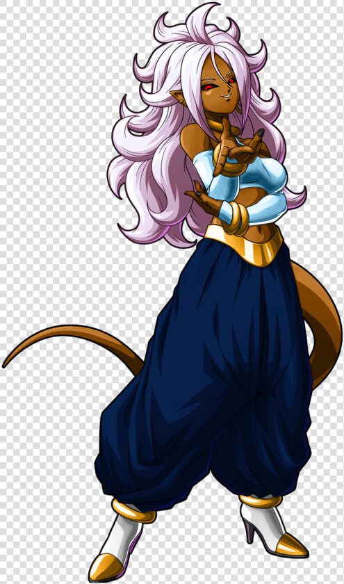 Nate On Twitter   Android 21 Cell Absorbed  HD Png DownloadTransparent PNG