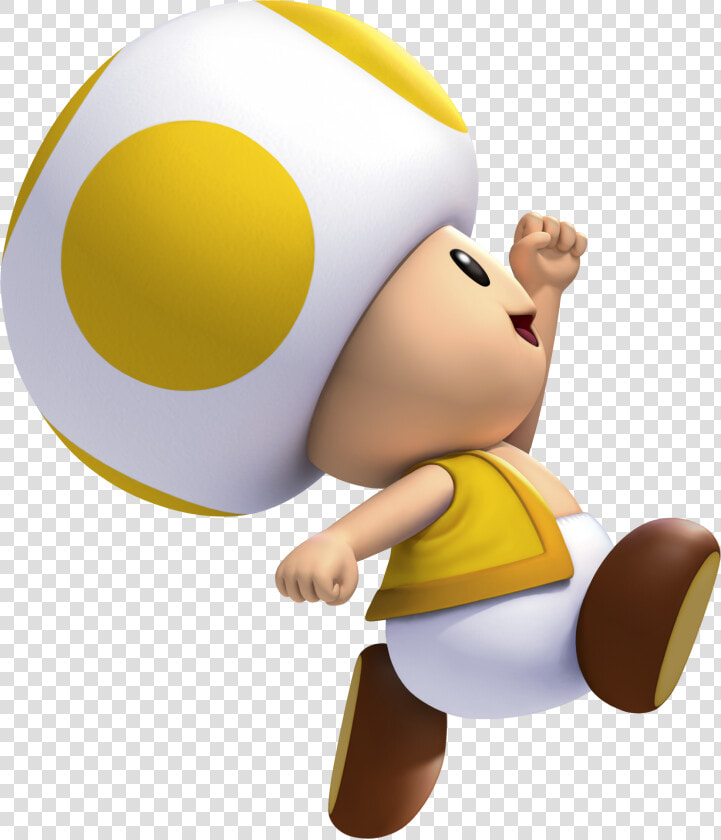 Yellow Toad   Mario Yellow Toad  HD Png DownloadTransparent PNG