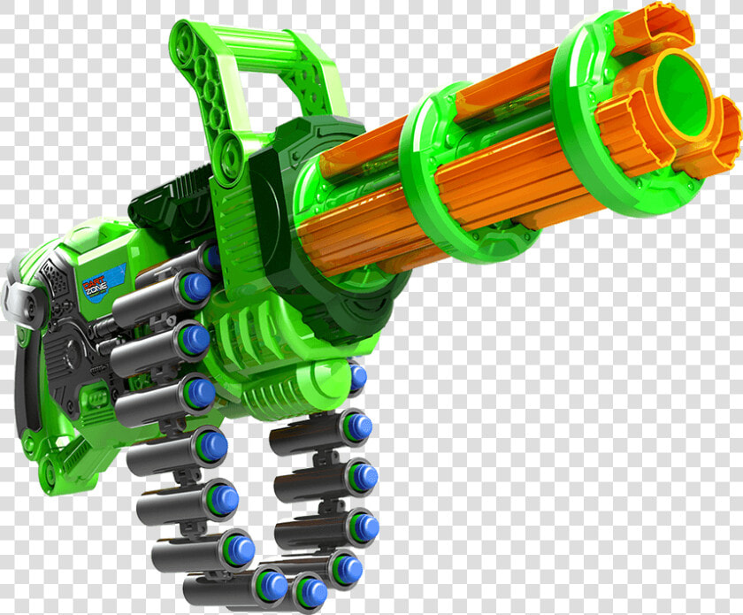 Dart Zone® Scorpion Gatling Motorized Dart Blaster   Dart Zone Super Commando Gatling Blaster  HD Png DownloadTransparent PNG